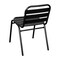 Flash Furniture Commercial Black Restaurant Stack Chair TLH-015C-BK-GG - alternate 10